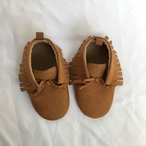 Baby girl moccasin booties 18-24 month